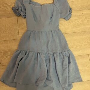 SHEIN Blue Mini Dress